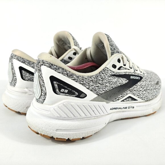 Brooks Adrenaline GTS 23 Women's Size 8 Running Shoes Sneakers Oreo 1203811B112 - Picture 7 of 16